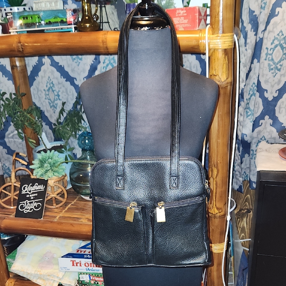 Leather Toni Shoulder Bag